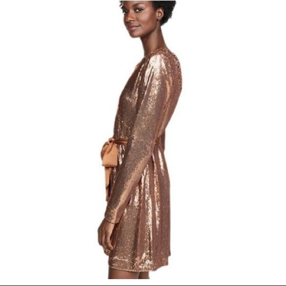 New Ramy Brook Helen  Sequin Cocktail Dress - Picture 5 of 16